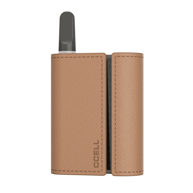 CCELL Fino Battery Cocoa Moon Gray case closed