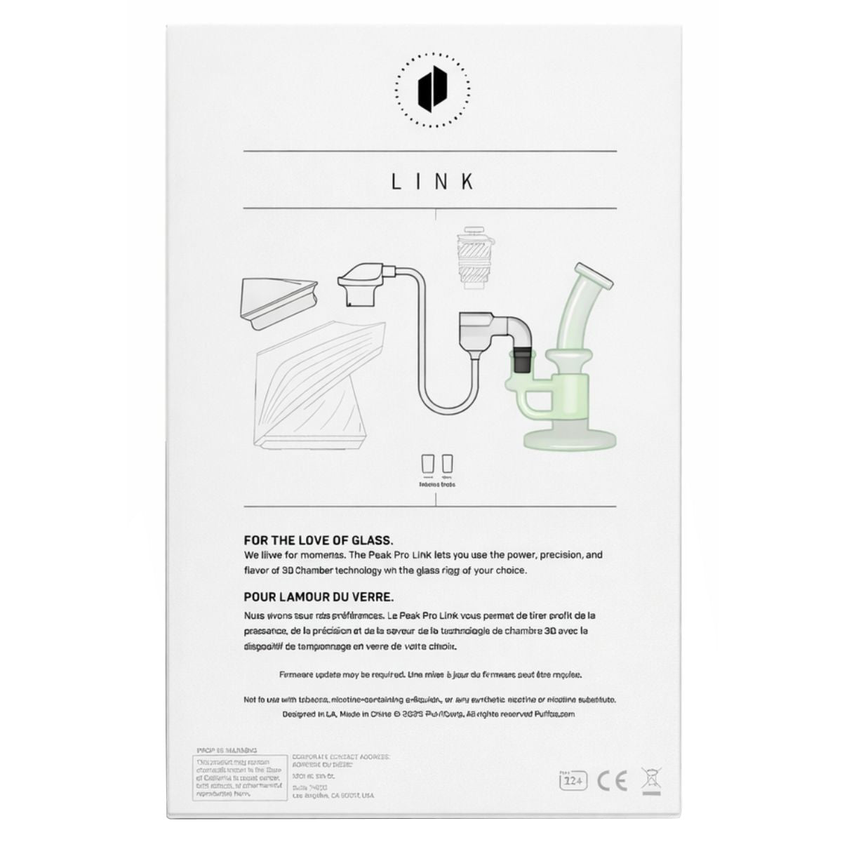 Puffco Peak Pro Link box back