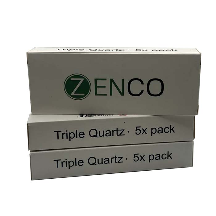 Zenco QTC Quartz Triple Coils 5 - Pack