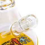 Yellow Glass Bong by Keith Haring