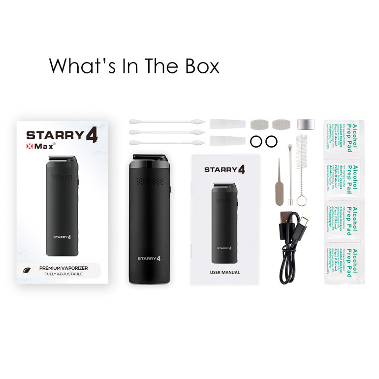 XMAX Starry V4 Vaporizer included