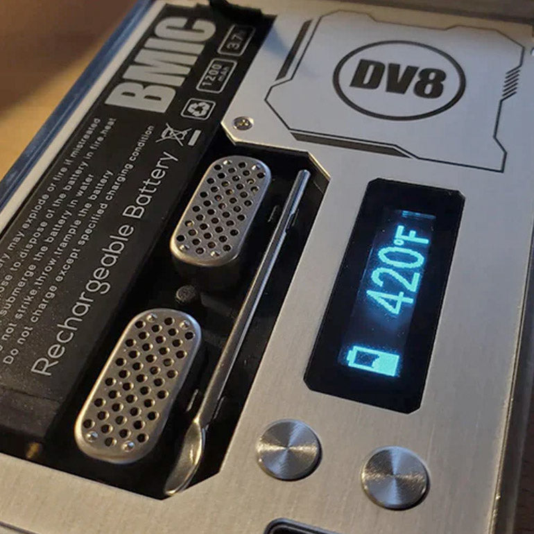 Boundless Dv8 vaporizer screen heat up