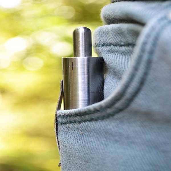 Grasshopper vaporizer in pocket