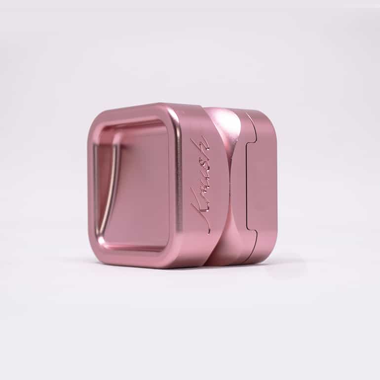 Krush Kube 3 Dry Herb Grinder Pink 4